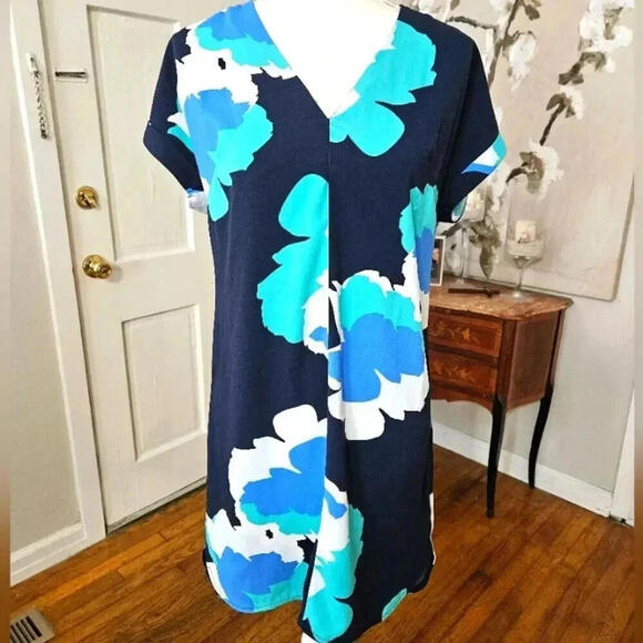 New Day Floral Print Shift Dress - Perfect for Summer! #42 - Picture 1 of 5